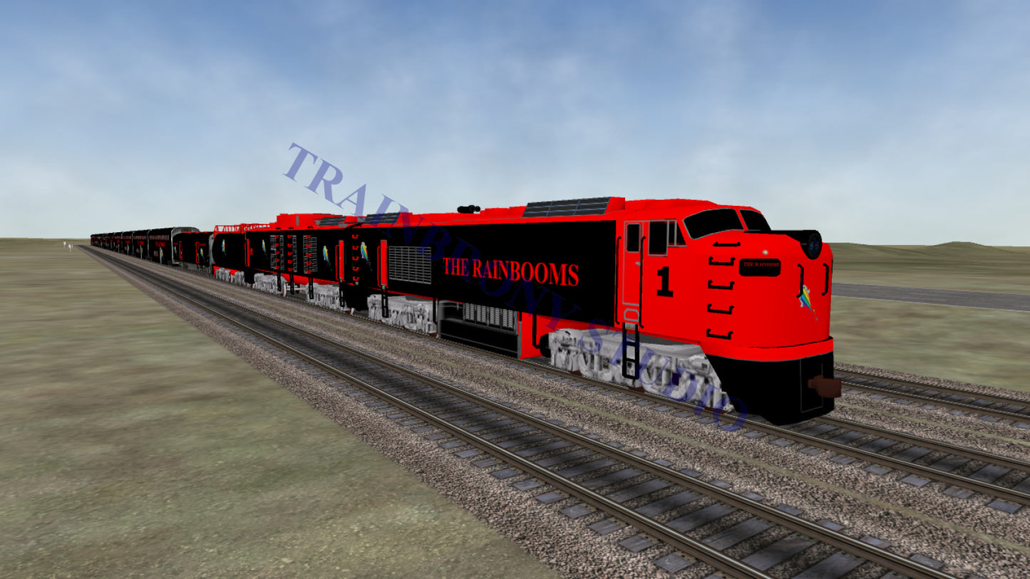 The Rainbooms Big Blow (Digital Image) Digital Image