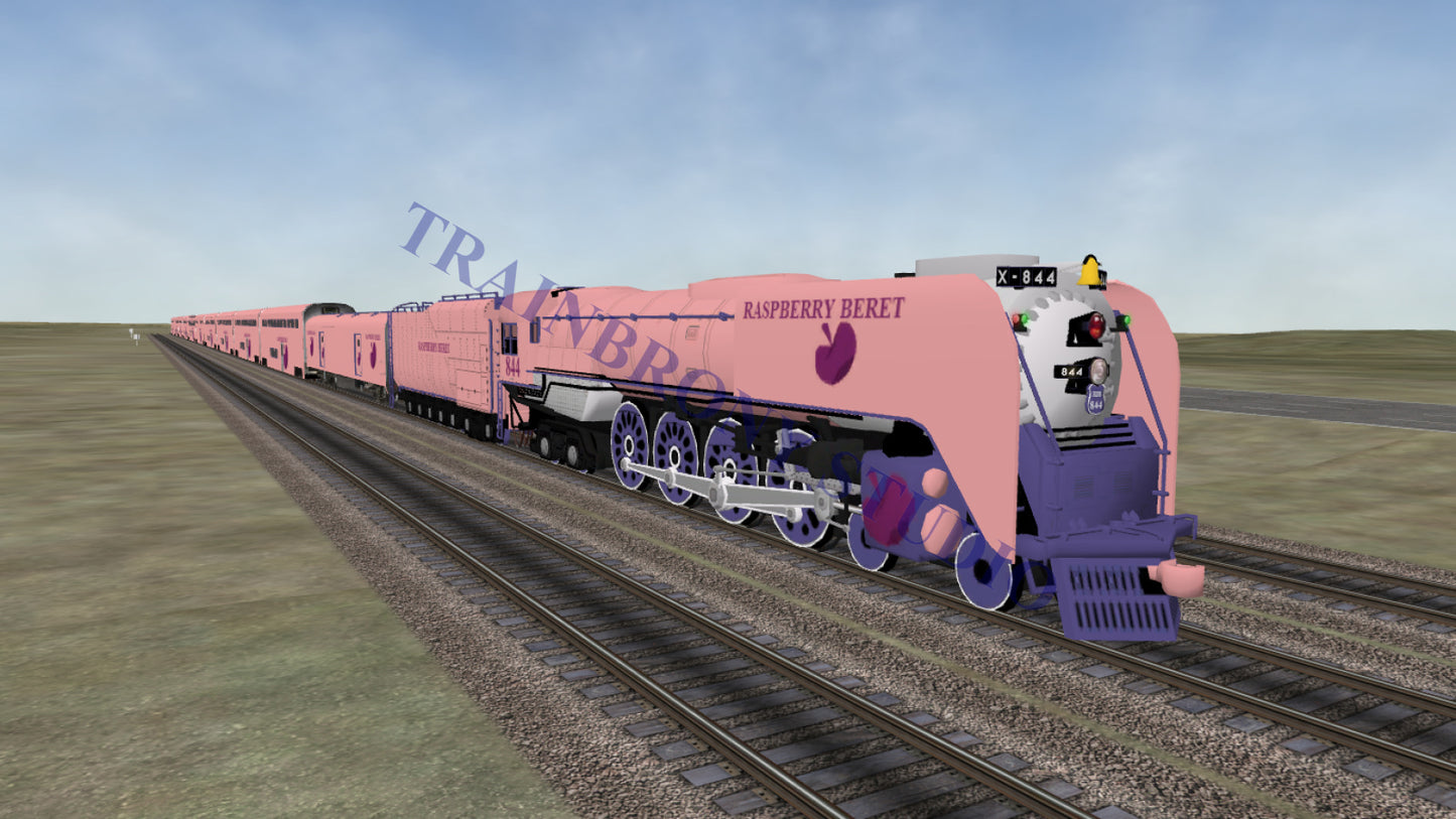 Raspberry Beret 844 (Digital Image) Digital Image