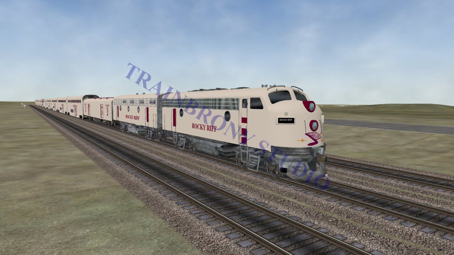 Rocky Riff F7 (Digital Image) Digital Image