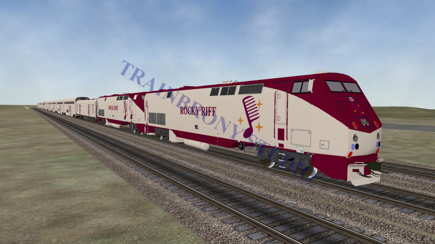 Rocky Riff P42 (Digital Image) Digital Image