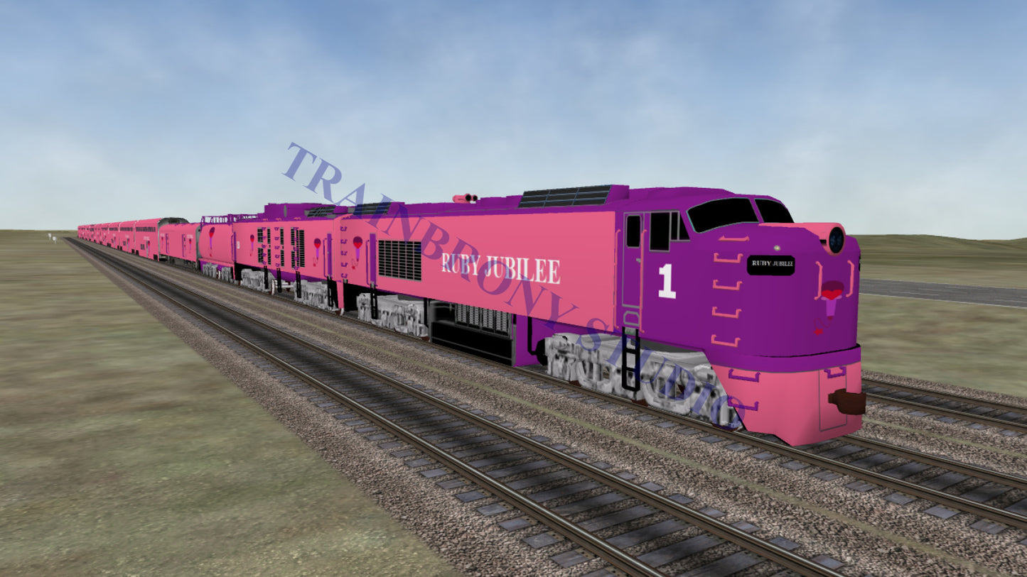 Ruby Jubilee Big Blow (Digital Image) Digital Image