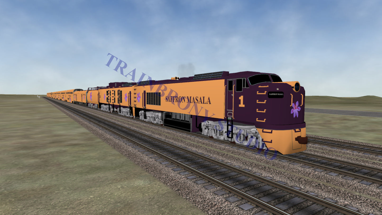 Saffron Masala Big Blow (Digital Image) Digital Image