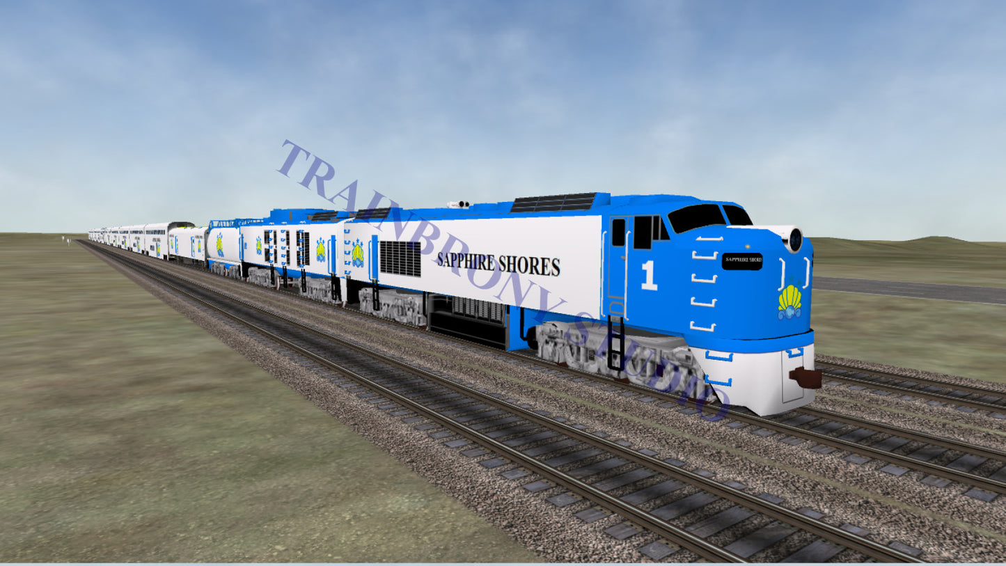 Sapphire Shores Big Blow (Digital Image) Digital Image