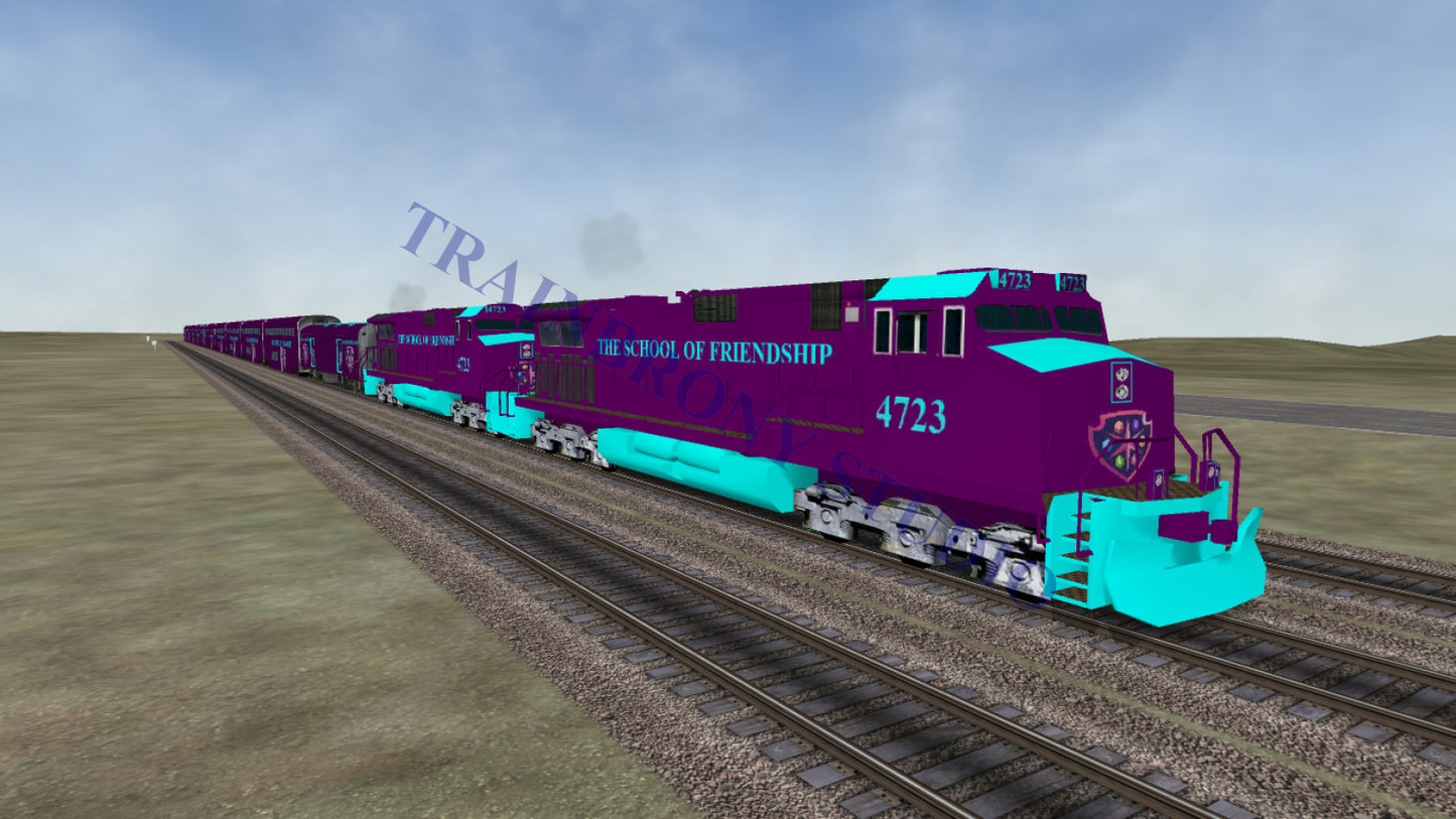 School Of Friendship Dash 9 (Digital Image) Digital Image