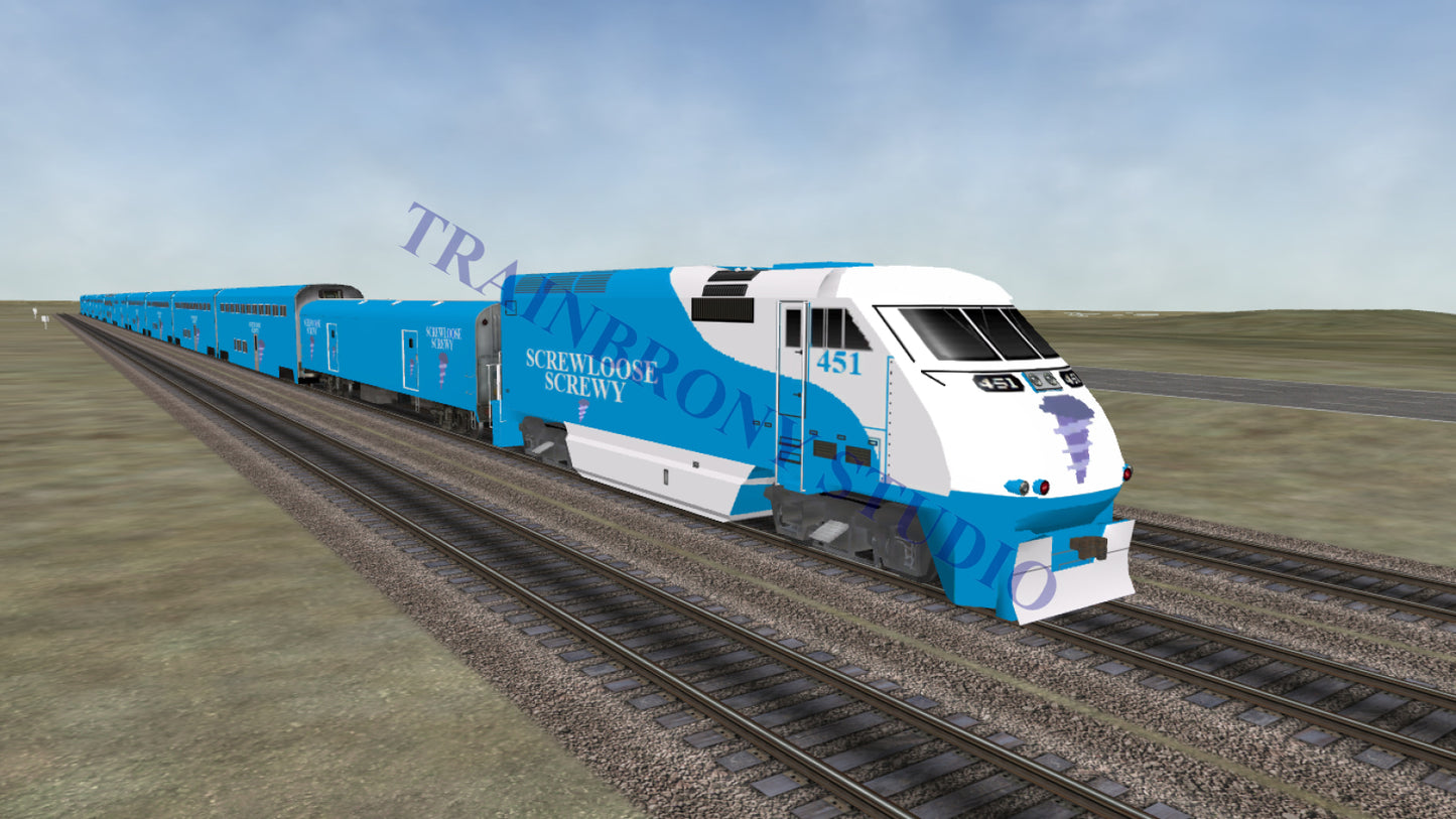 Screwloose Screwy F59PHI (Digital Image) Digital Image