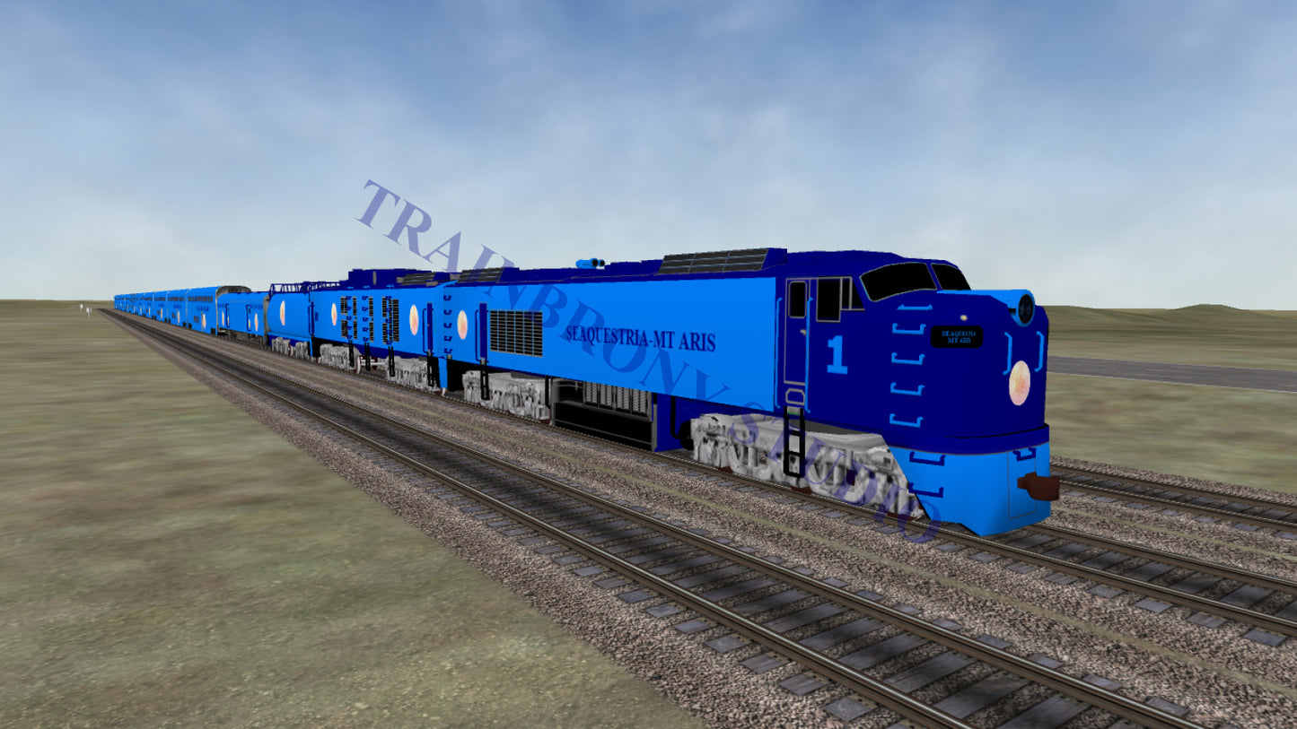 Seaquestria-Mt Aris Big Blow (Digital Image) Digital Image