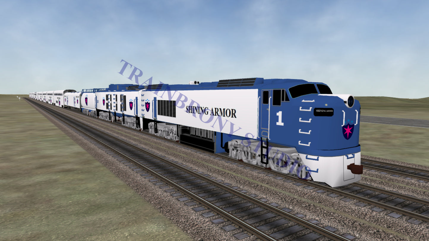 Shining Armor Big Blow (Digital Image) Digital Image