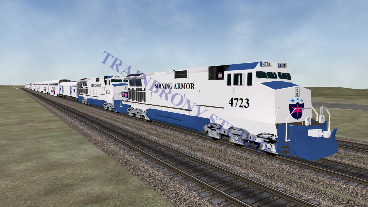 Shining Armor Dash 9 (Digital Image) Digital Image