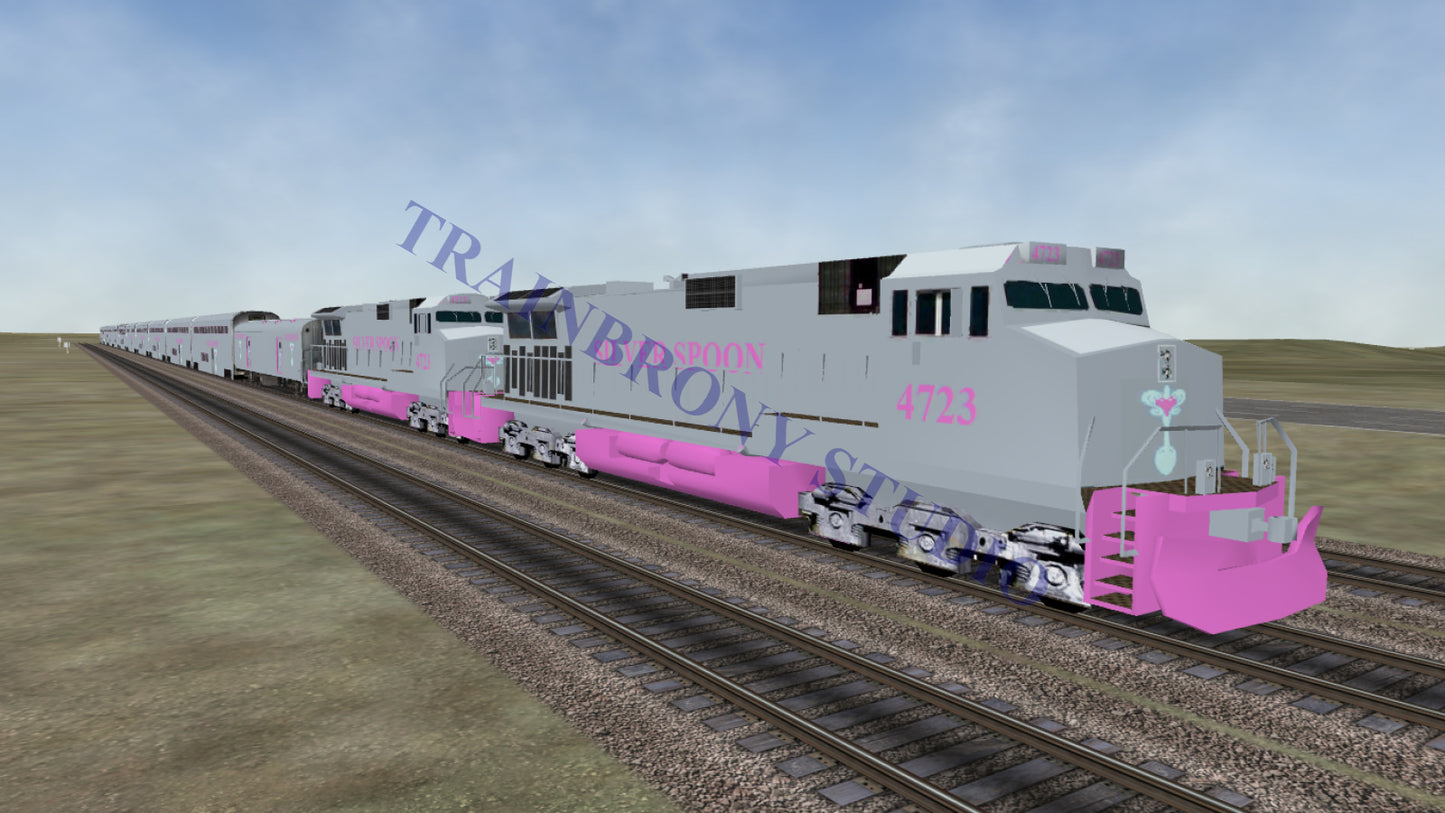 Silver Spoon Dash 9 (Digital Image) Digital Image