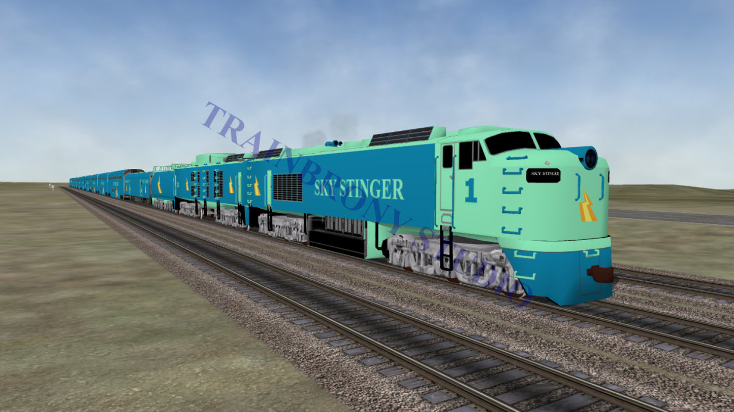 Sky Stinger Big Blow (Digital Image) Digital Image