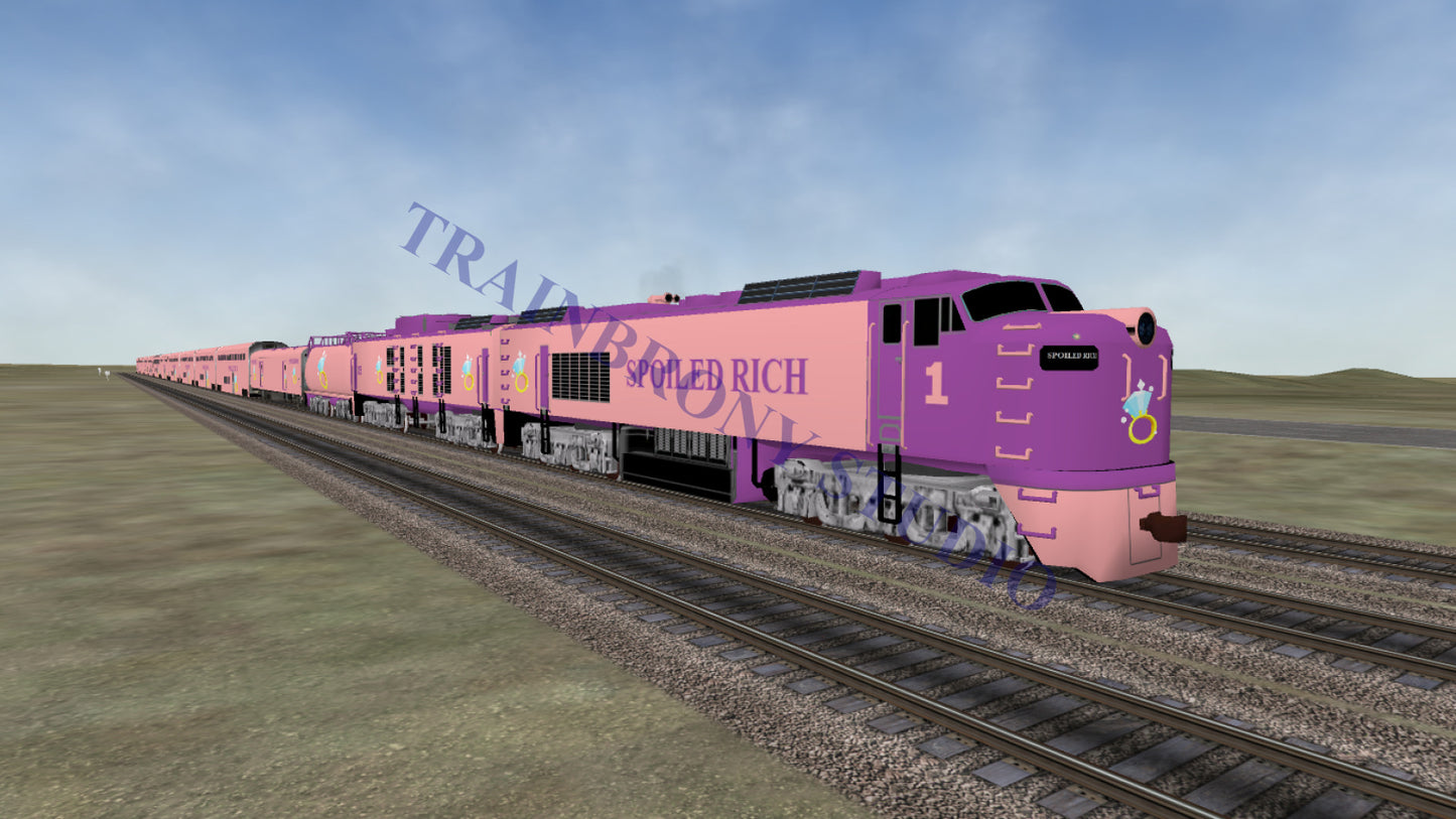 Spoiled Rich Big Blow (Digital Image) Digital Image