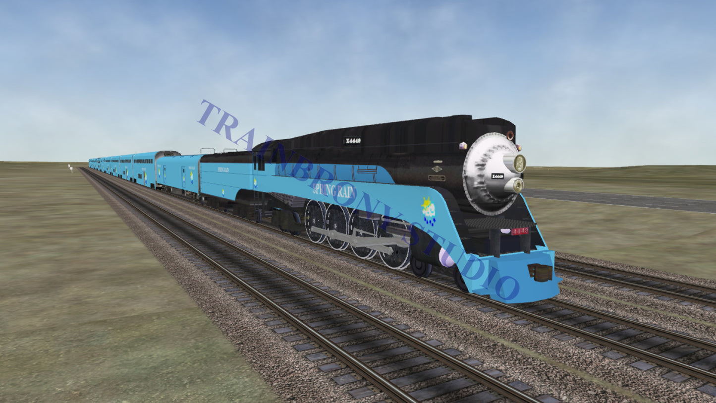 Spring Rain 4449 (Digital Image) Digital Image