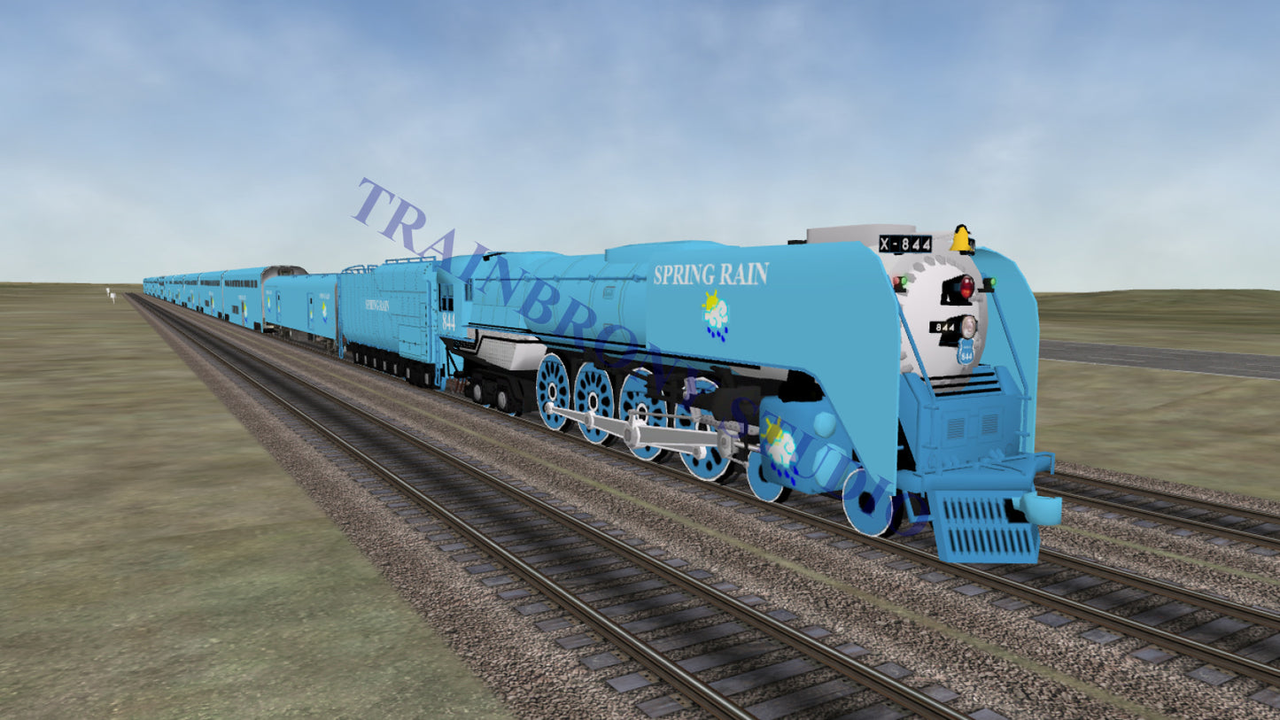 Spring Rain 844 (Digital Image) Digital Image