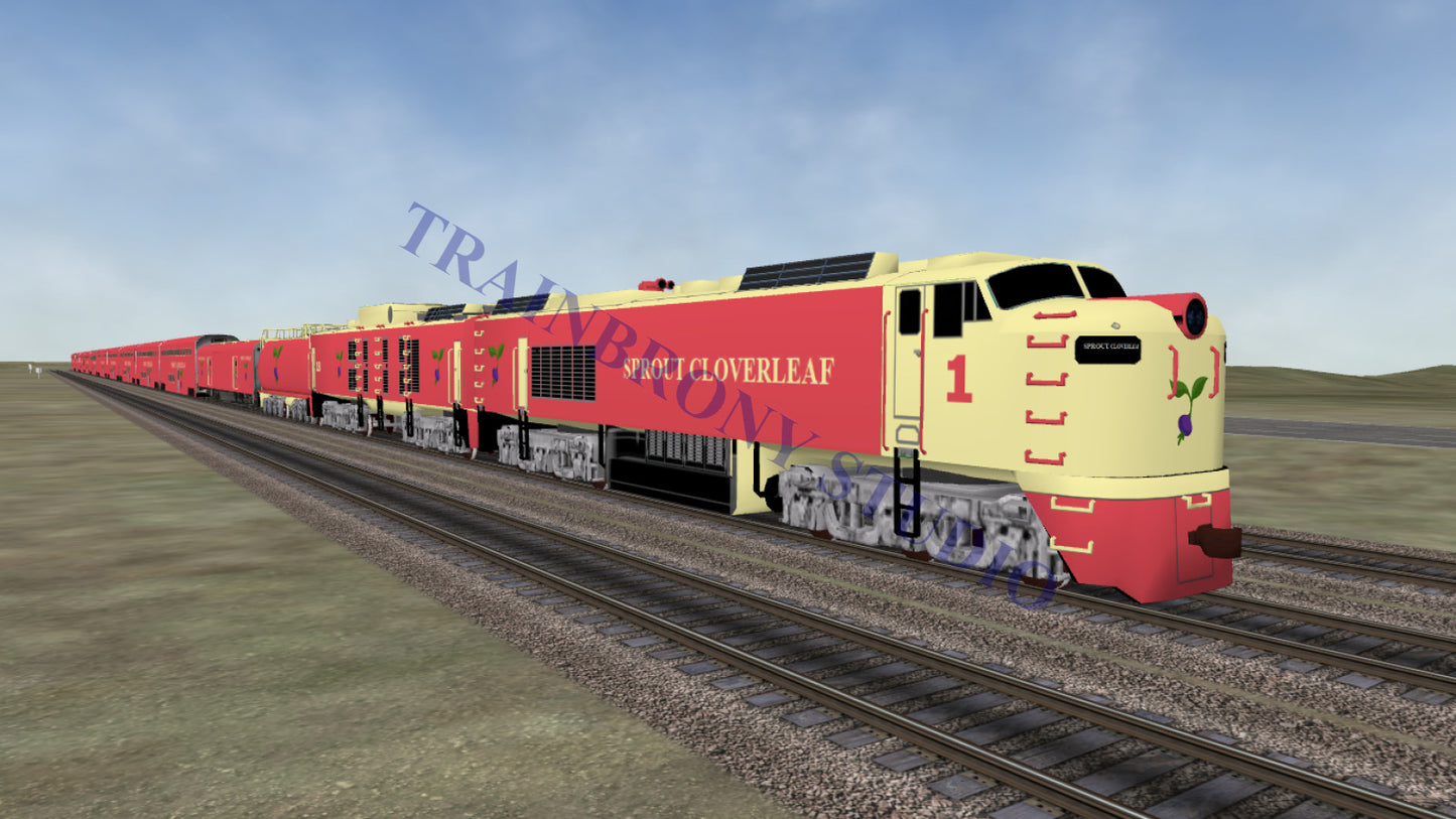 Sprout Cloverleaf Big Blow (Digital Image) Digital Image