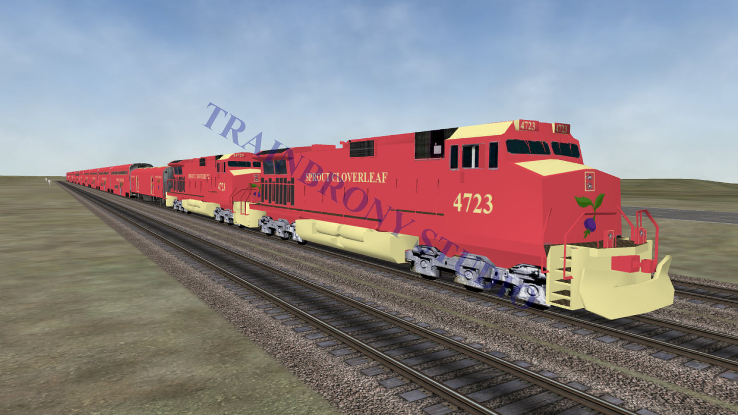 Sprout Cloverleaf Dash 9 (Digital Image) Digital Image