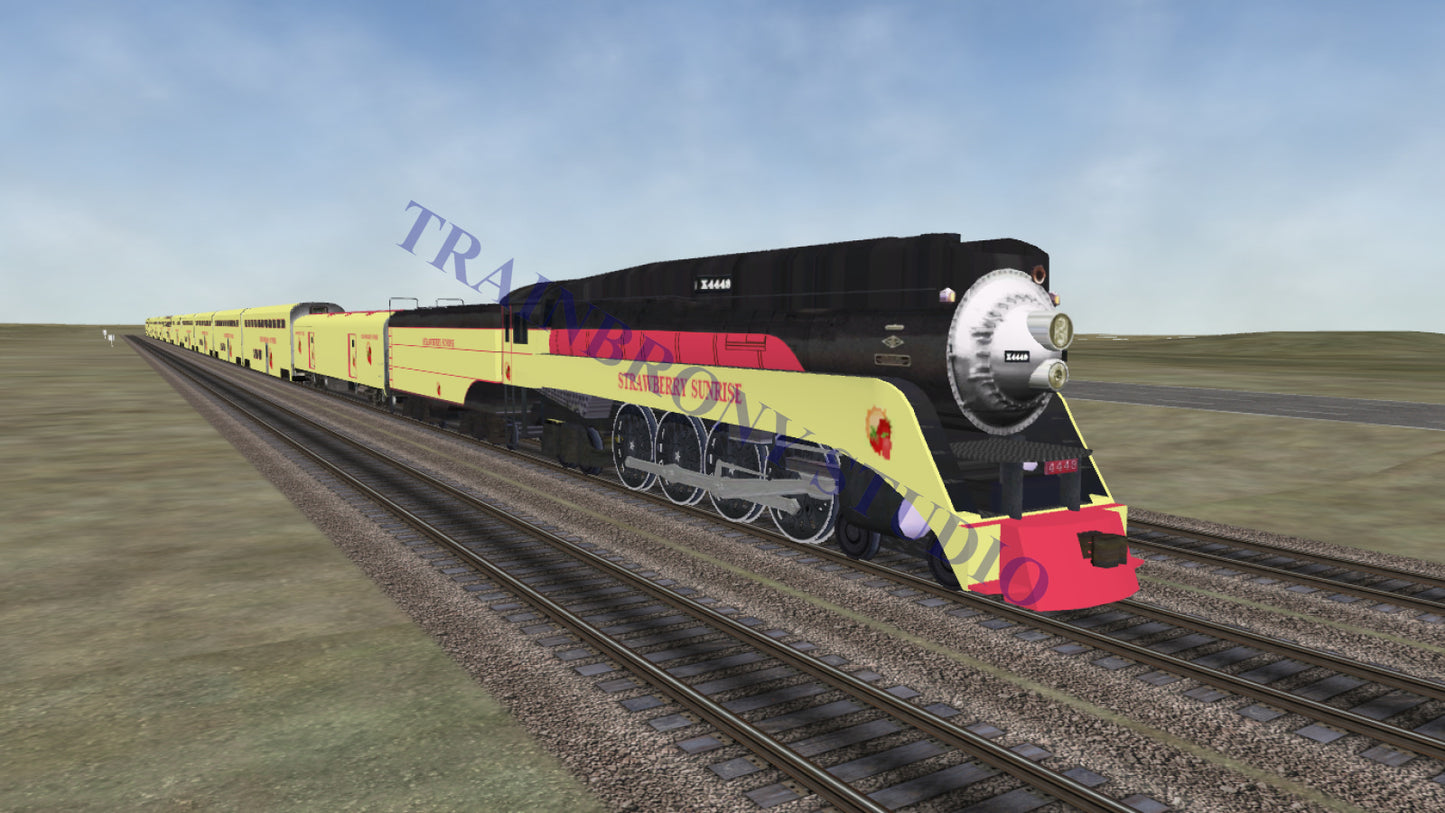 Strawberry Sunrise 4449 (Digital Image) Digital Image