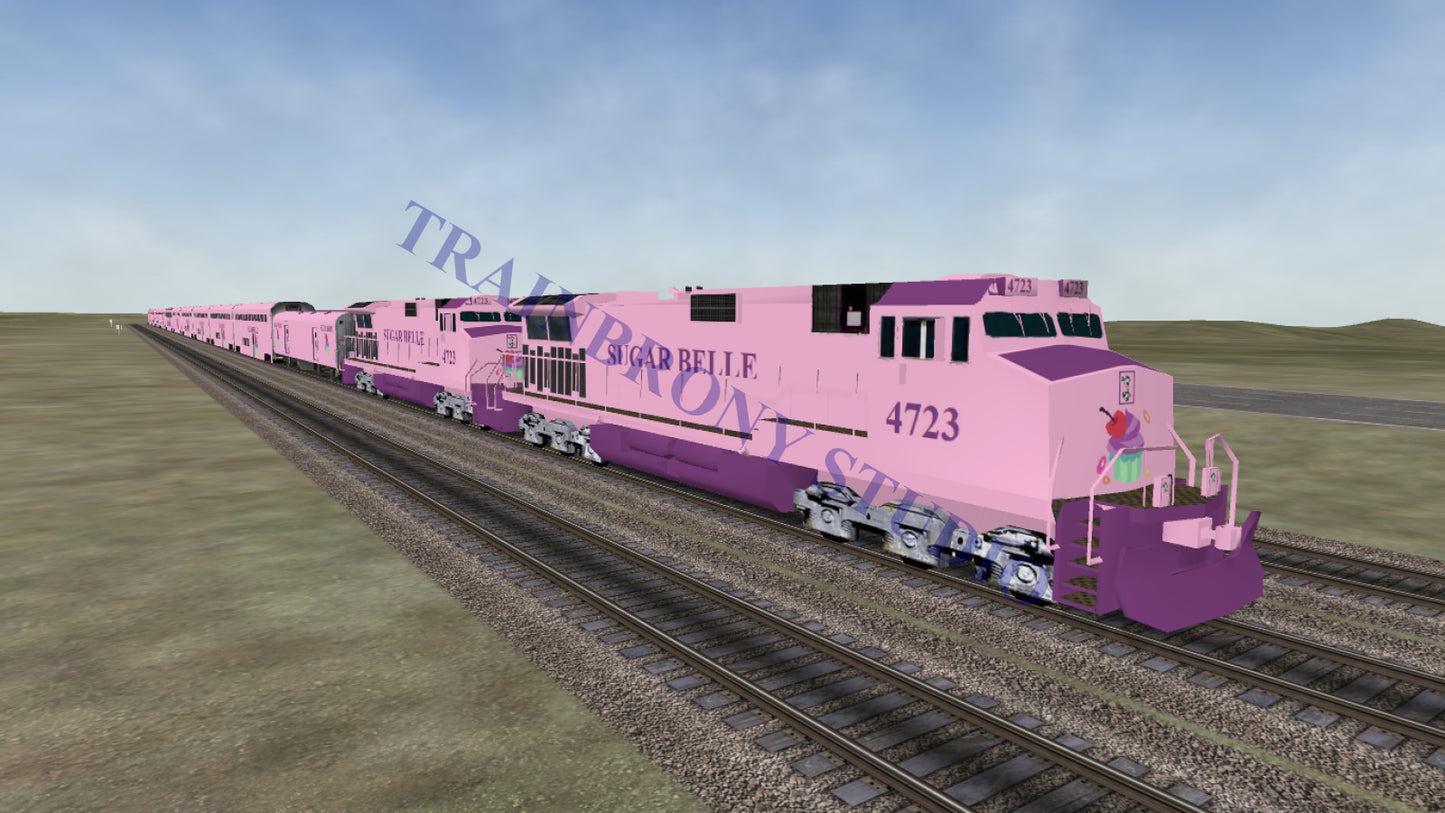 Sugar Belle Dash 9 (Digital Image) Digital Image