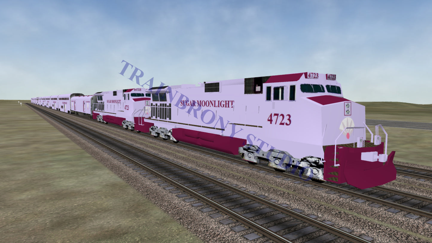 Sugar Moonlight Dash 9 (Digital Image) Digital Image