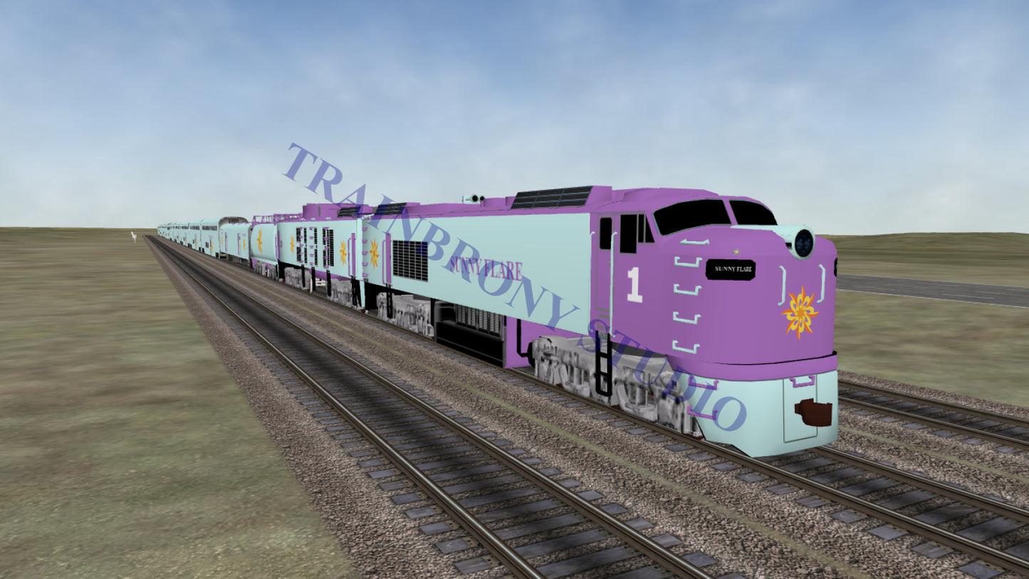 Sunny Flare Big Blow (Digital Image) Digital Image