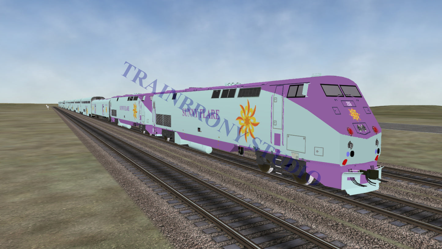 Sunny Flare P42 (Digital Image) Digital Image