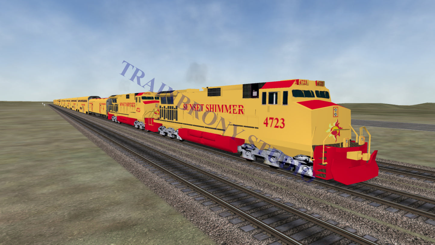 Sunset Shimmer Dash 9 (Digital Image) Digital Image