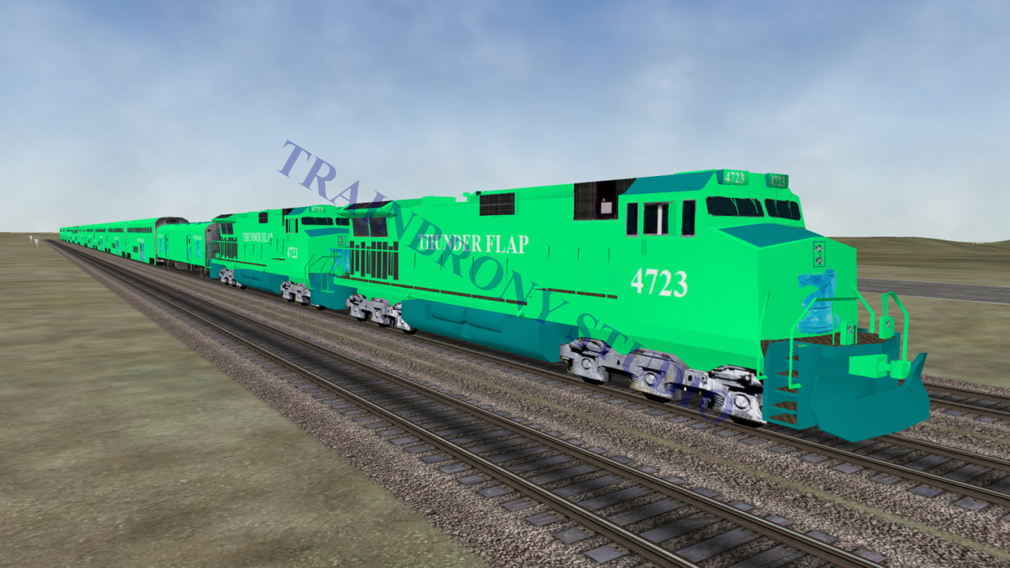 Thunder Flap (G5) Dash 9 (Digital Image) Digital Image