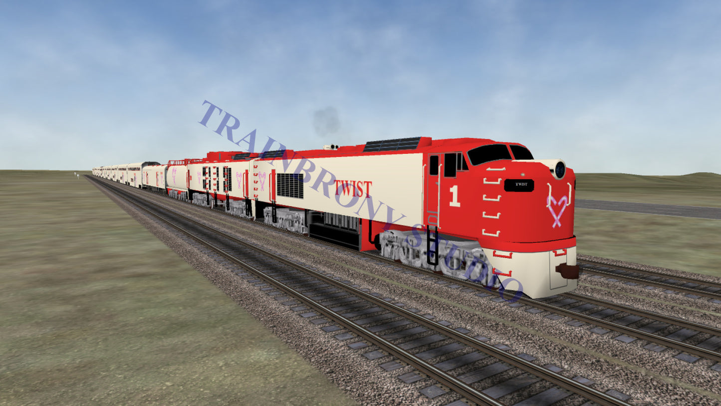 Twist Big Blow (Digital Image) Digital Image