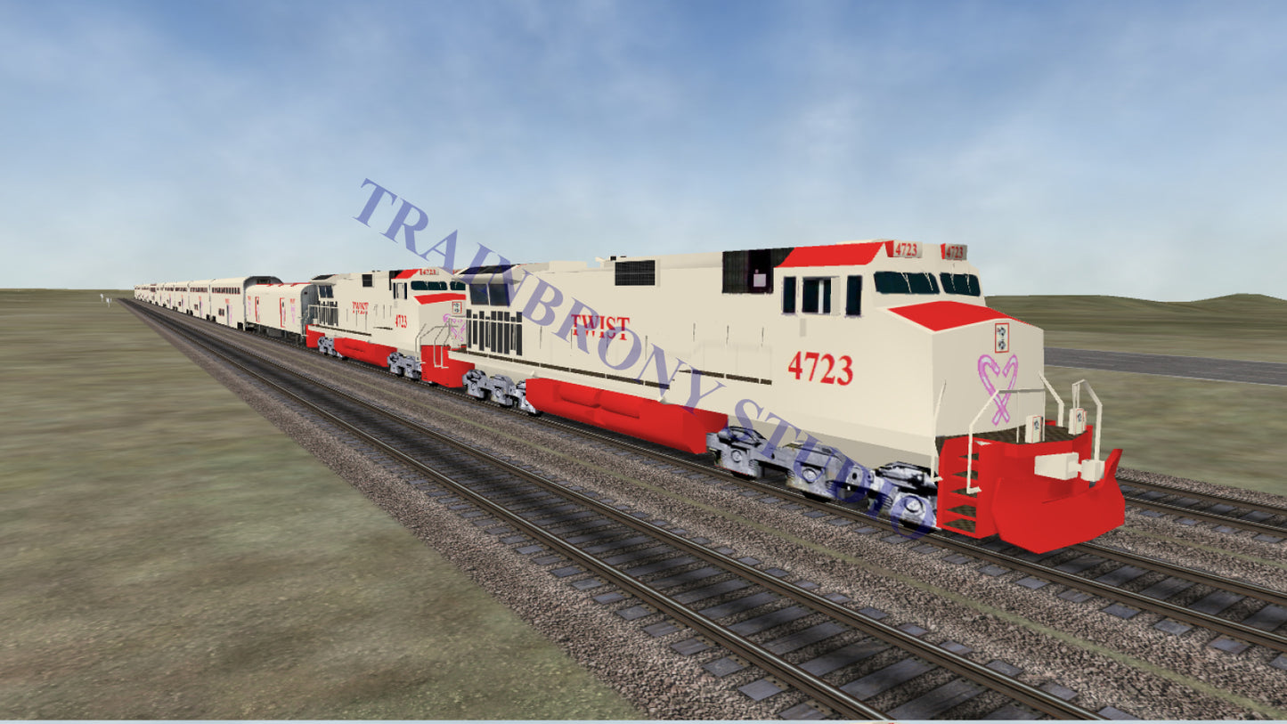 Twist Dash 9 (Digital Image) Digital Image