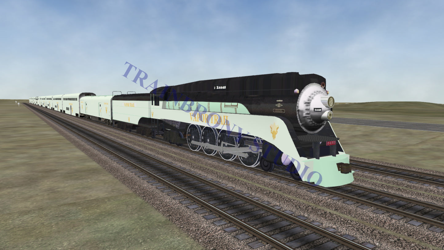 Vapor Trail 4449 (Digital Image) Digital Image