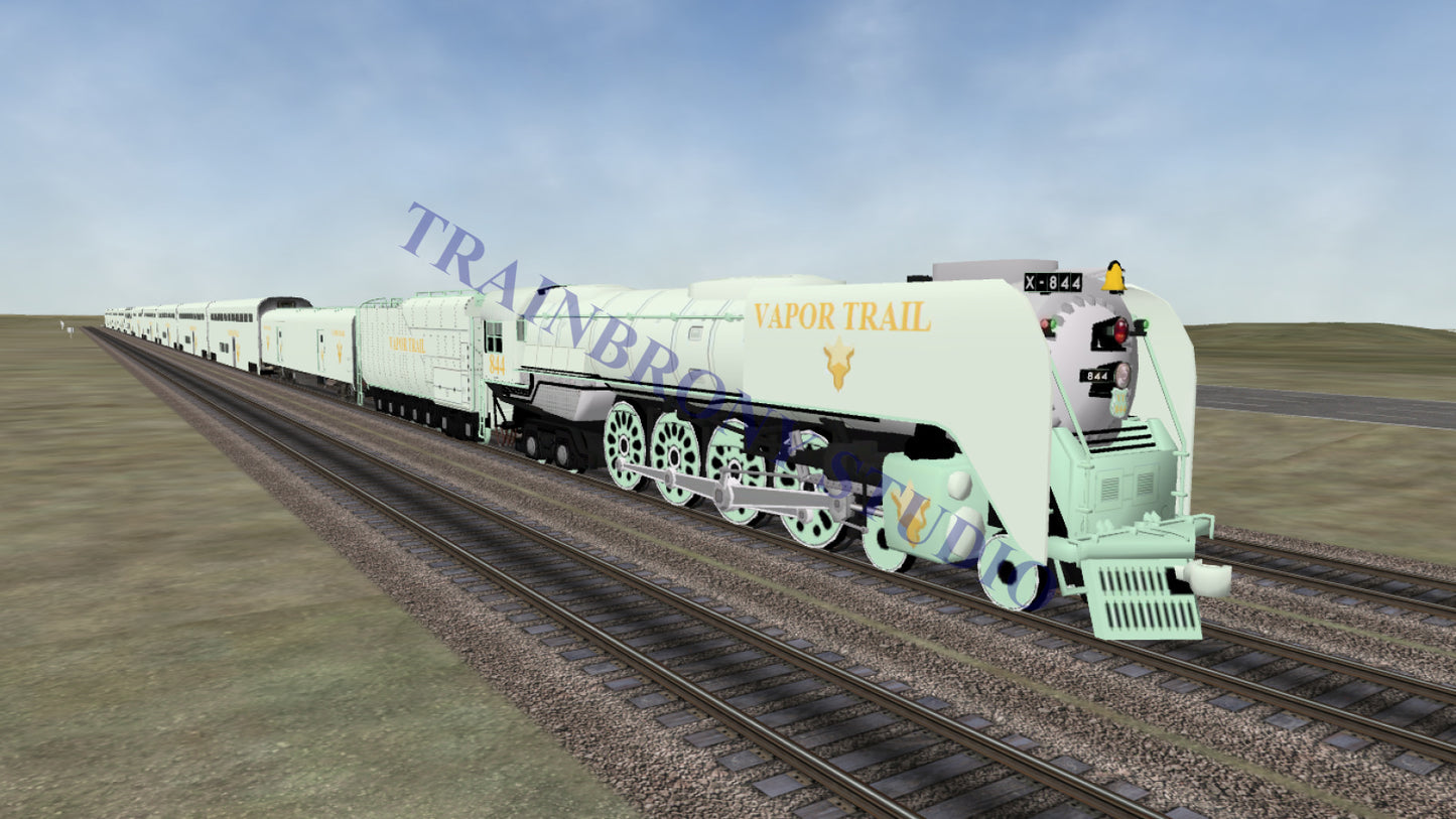 Vapor Trail 844 (Digital Image) Digital Image