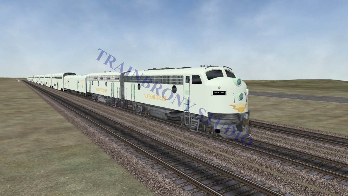 Vapor Trail F7 (Digital Image) Digital Image