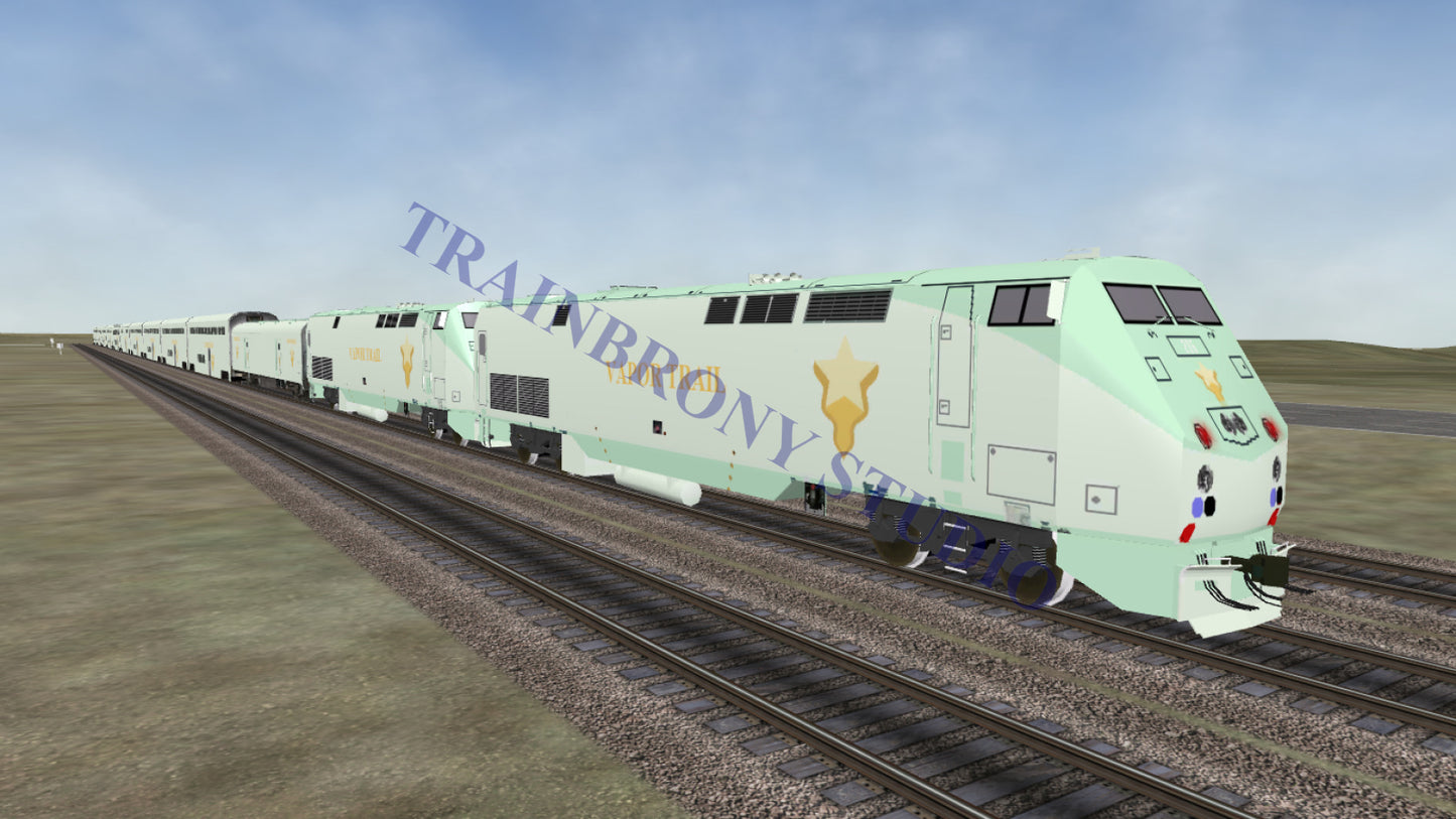 Vapor Trail P42 (Digital Image) Digital Image