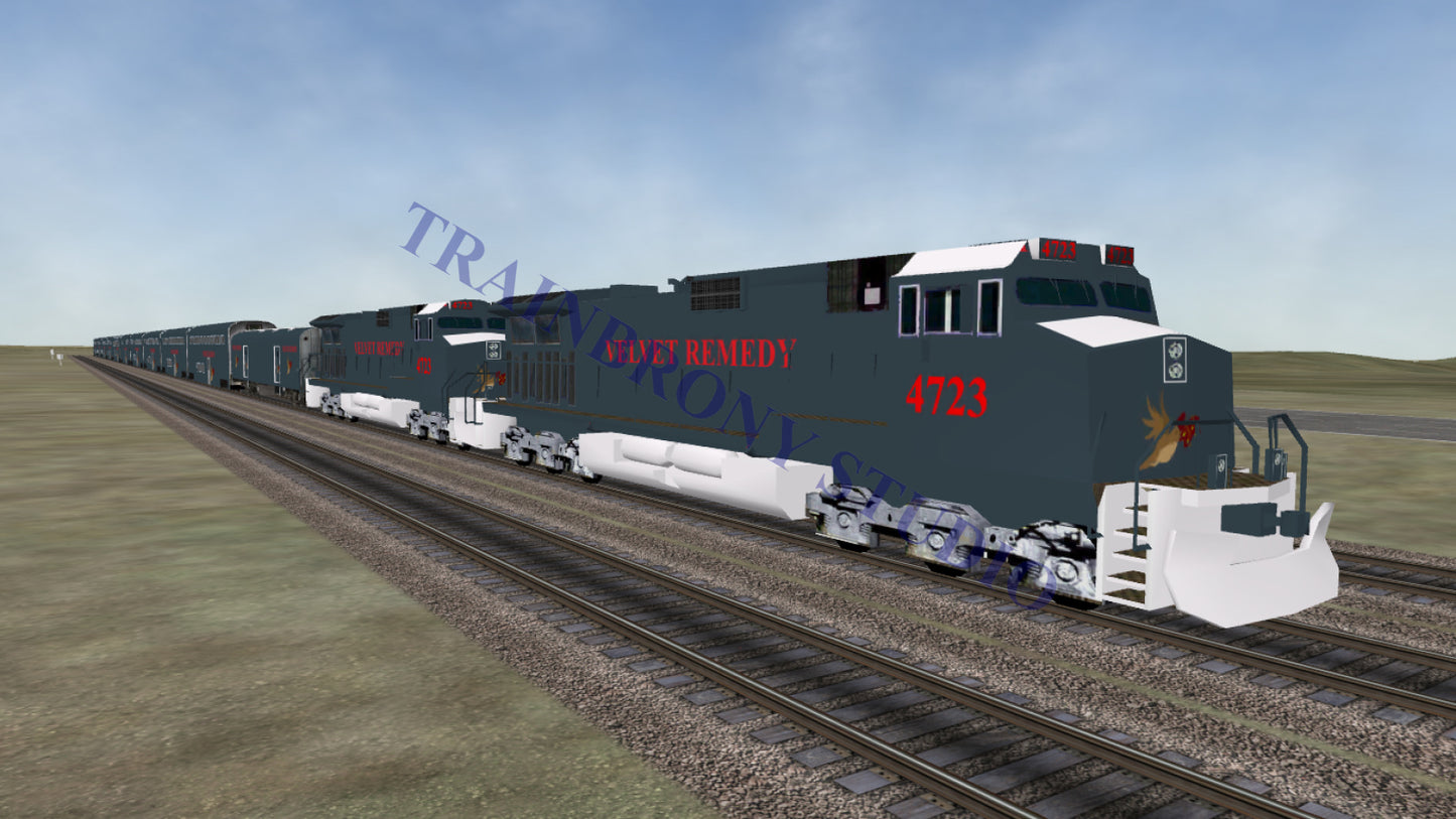 Velvet Remedy Dash 9 (Digital Image) Digital Image