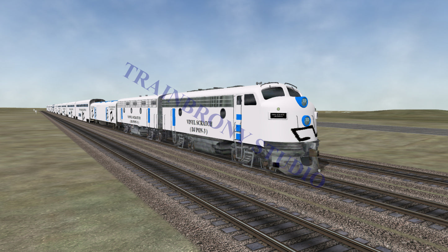 Vinyl Scratch-DJ Pon-3 F7 (Digital Image) Digital Image