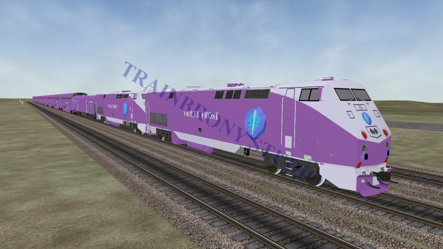 Violet Frost P42 (Digital Image) Digital Image