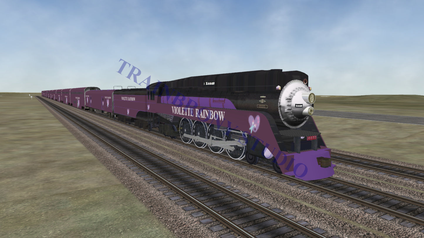 Violette Rainbow 4449 (Digital Image) Digital Image