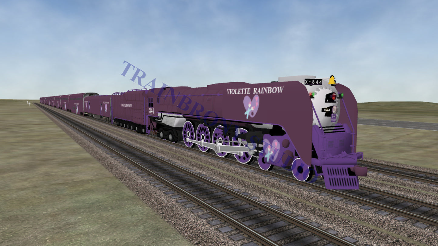 Violette Rainbow 844 (Digital Image) Digital Image