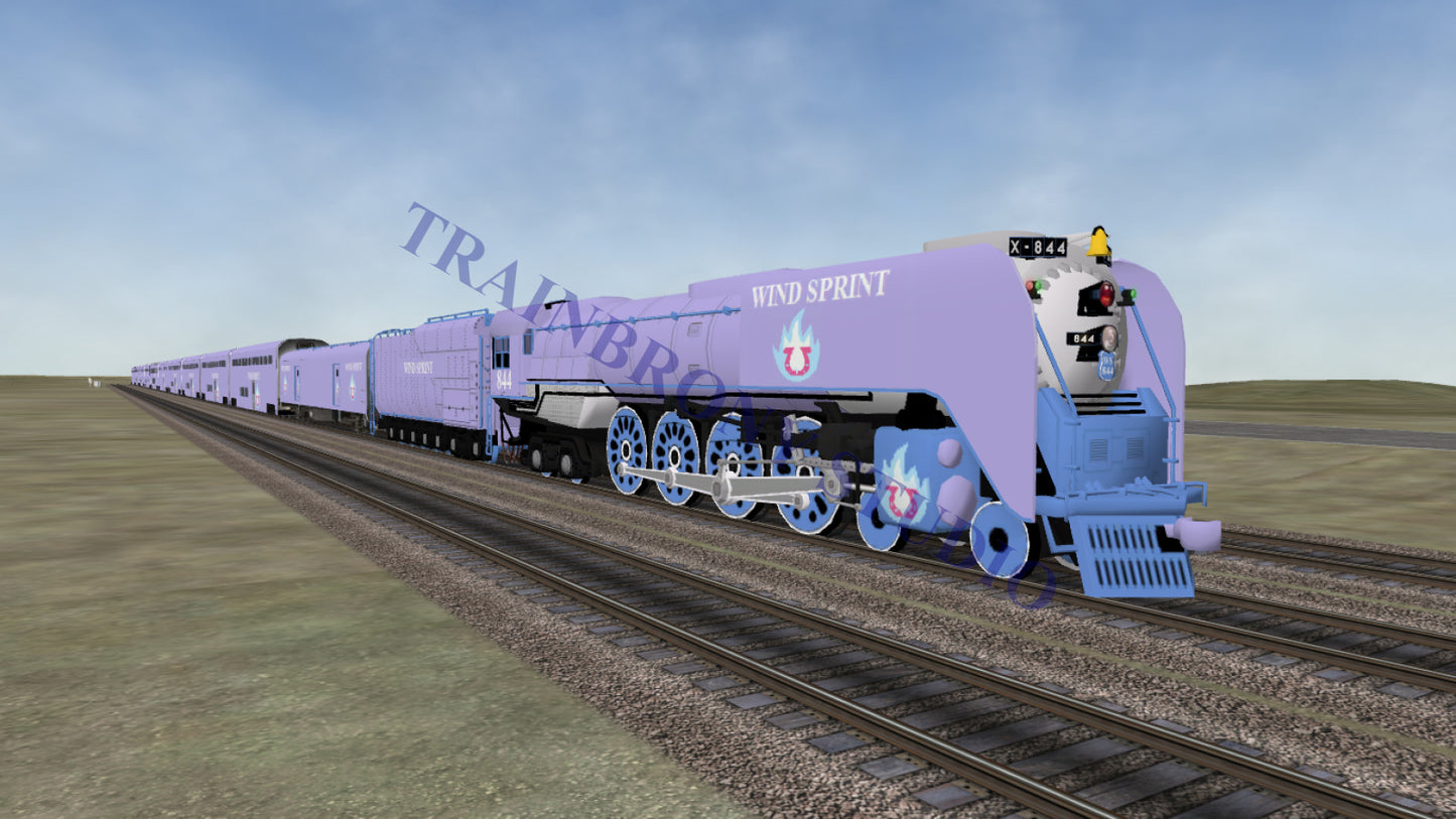 Wind Sprint 844 (Digital Image) Digital Image