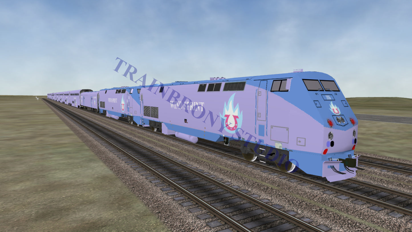 Wind Sprint P42 (Digital Image) Digital Image