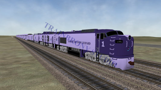 Alterro The Snow Leopard Big Blow (Digital Image) Digital Image