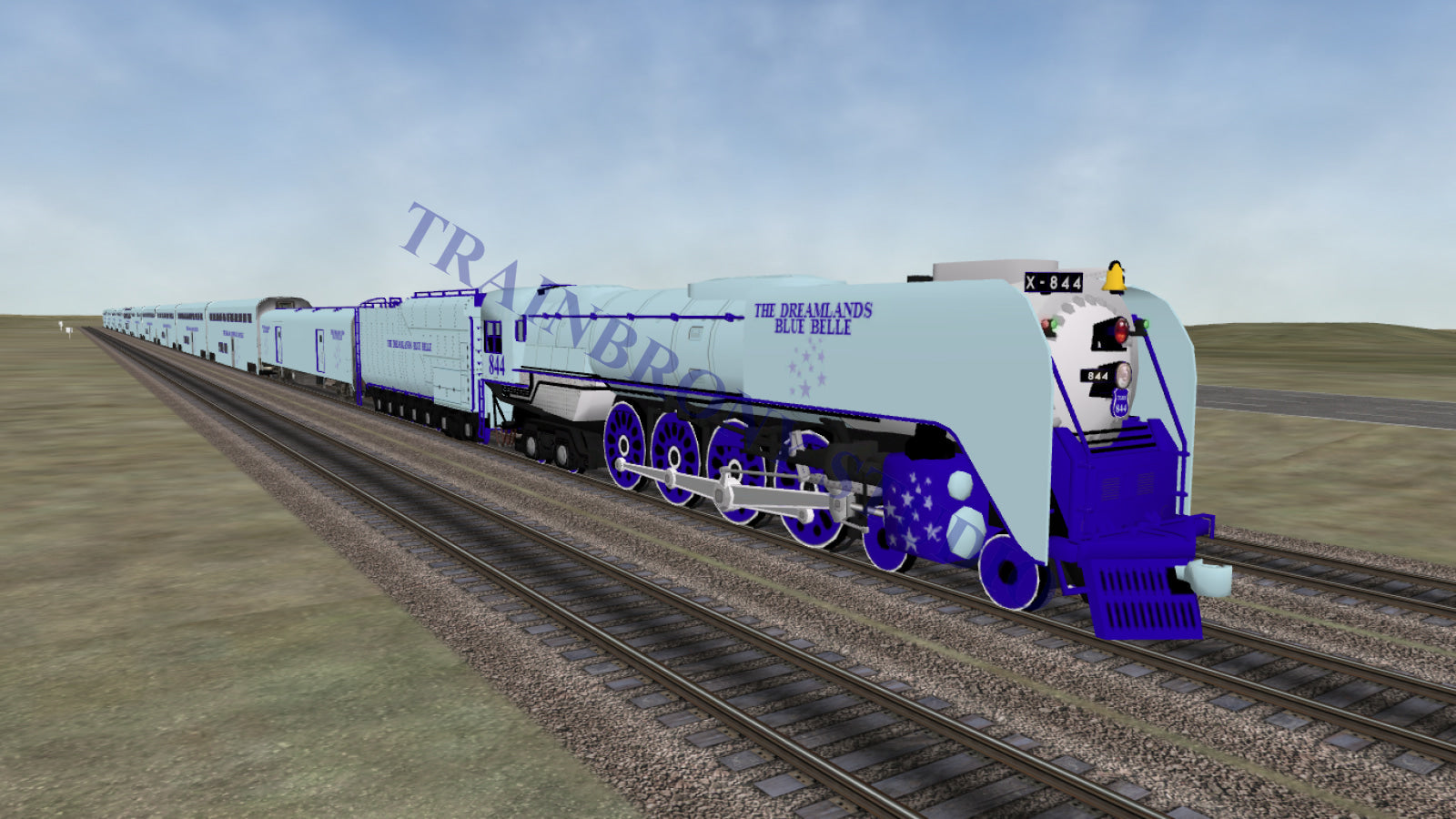 The Dreamlands (Blue Belle) 844 (Digital Image) Digital Image