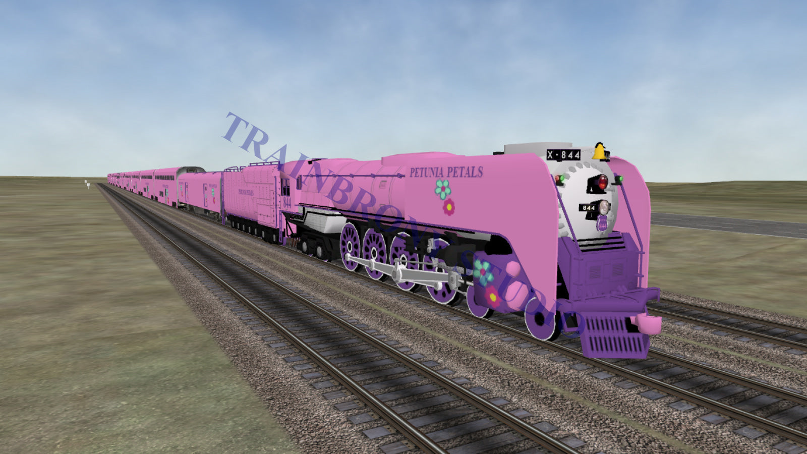 Petunia Petals 844 (Digital Image) Digital Image