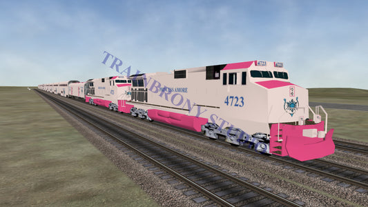Princess Amore Dash 9 (Digital Image) Digital Image