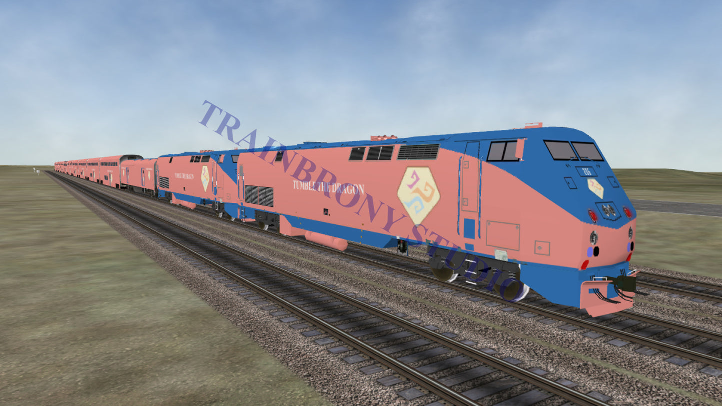 Tumble The Dragon P42 (Digital Image) Digital Image